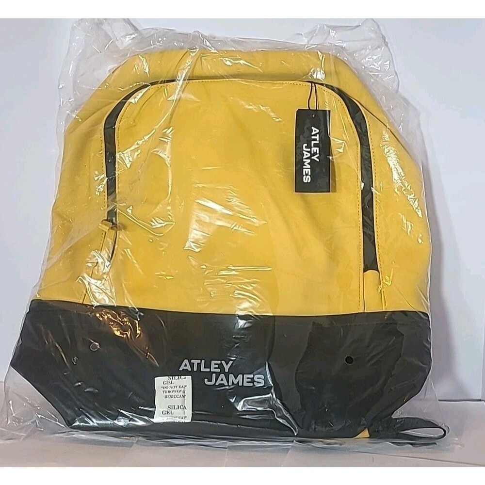 Atley James Bradshaw Backpack  Yellow New With Tags